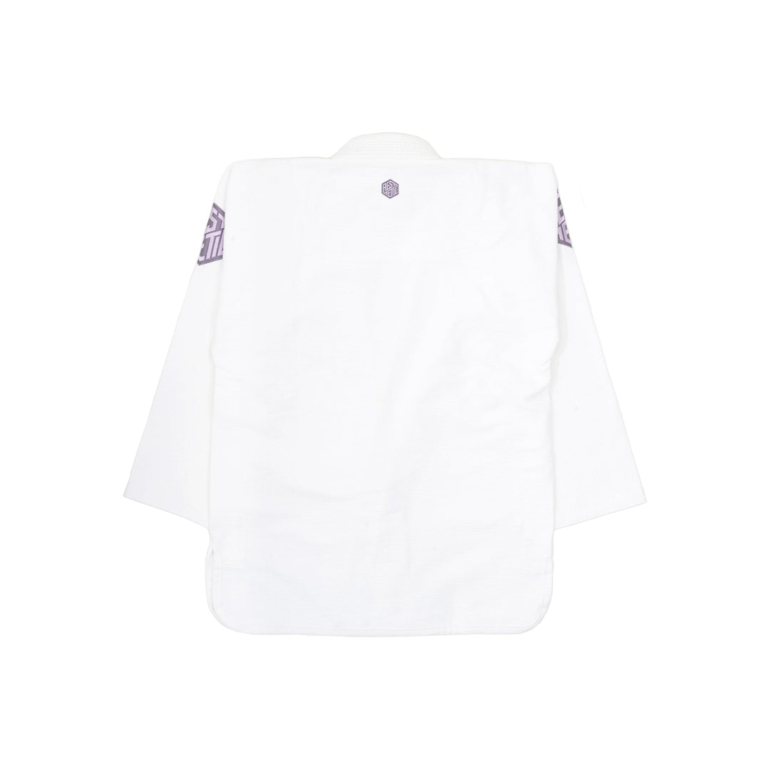 The Alpha+ Kimono (White/Lilac)