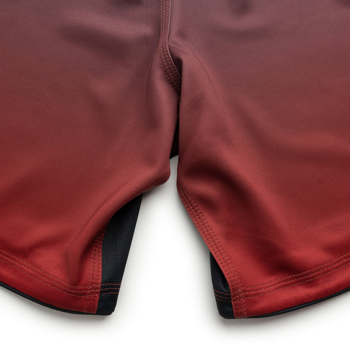 AESTHETIC Crimson ADCC 2026 Declan Moody Combat Shorts - close up
