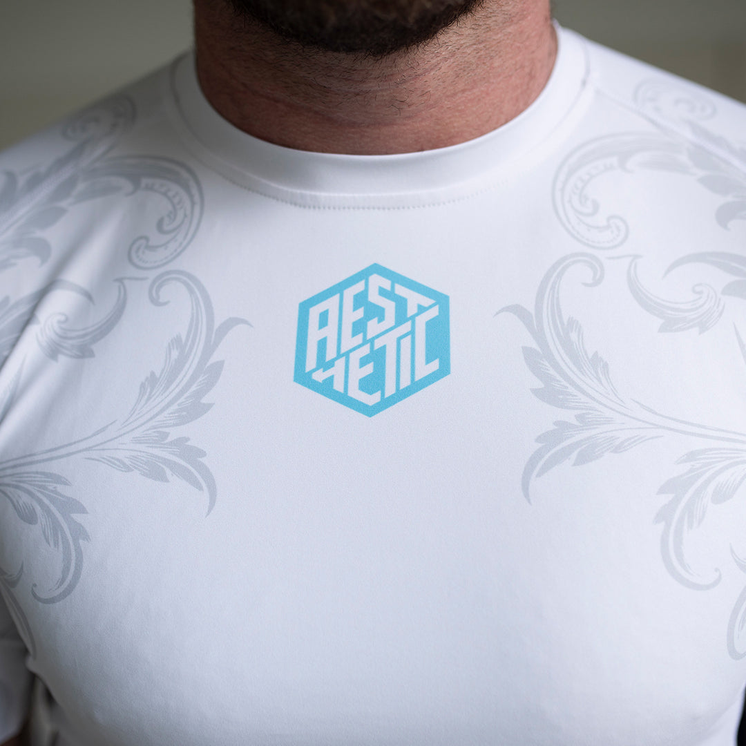 'White Monster' ADCC 2026 Declan Moody Short Sleeve Rashguard