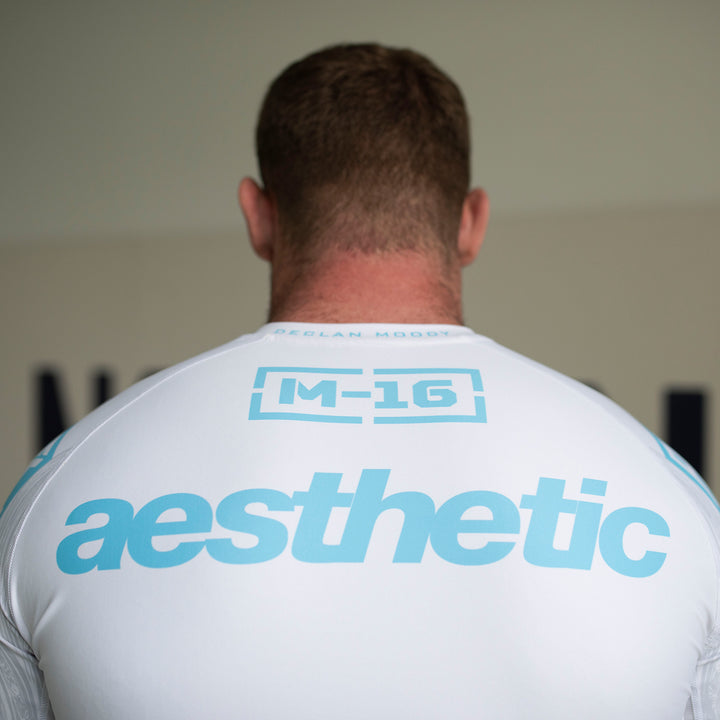 'White Monster' ADCC 2026 Declan Moody Short Sleeve Rashguard