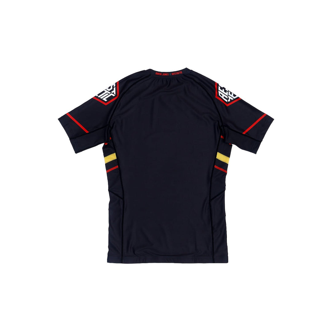 'Moto' Owen Jones Short Sleeve Rashguard