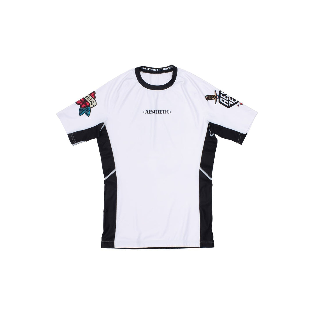 'Old School' Short Sleeve Rashguard