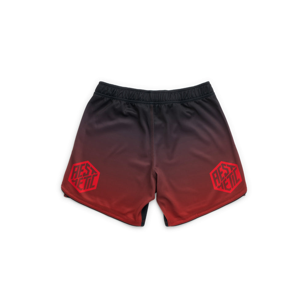 AESTHETIC Crimson ADCC 2026 Declan Moody Combat Shorts - back view