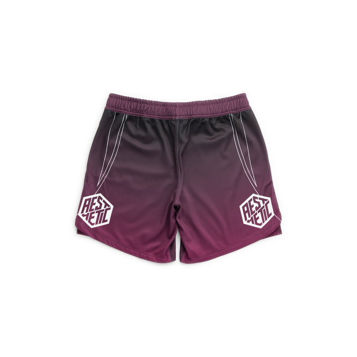 AESTHETIC Merlot ADCC 2026 Jozef Chen Combat Shorts - back view