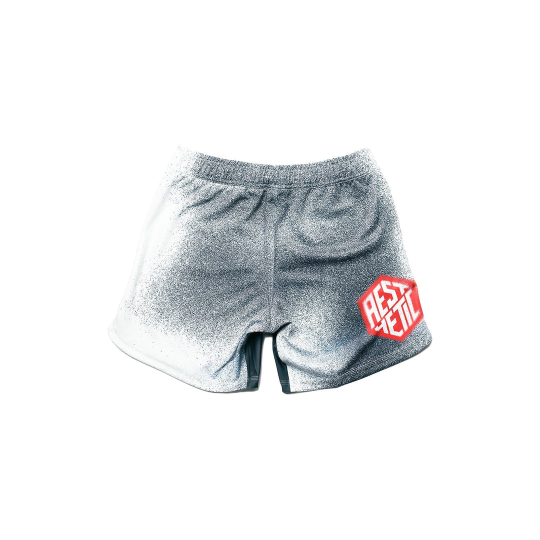 Static Combat Shorts (White)